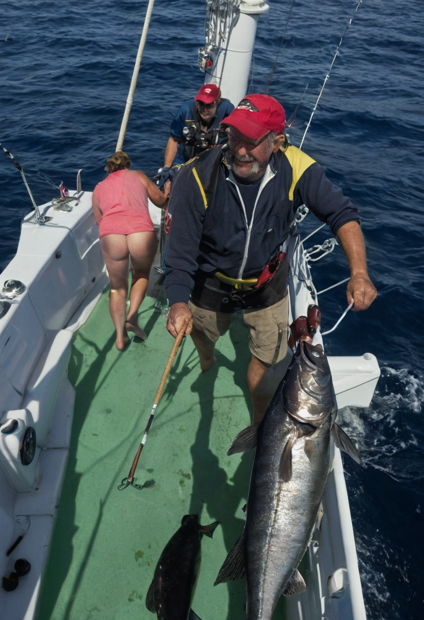 Does a longer deep-sea fishing trip increase seasickness and weather risk editorial visual